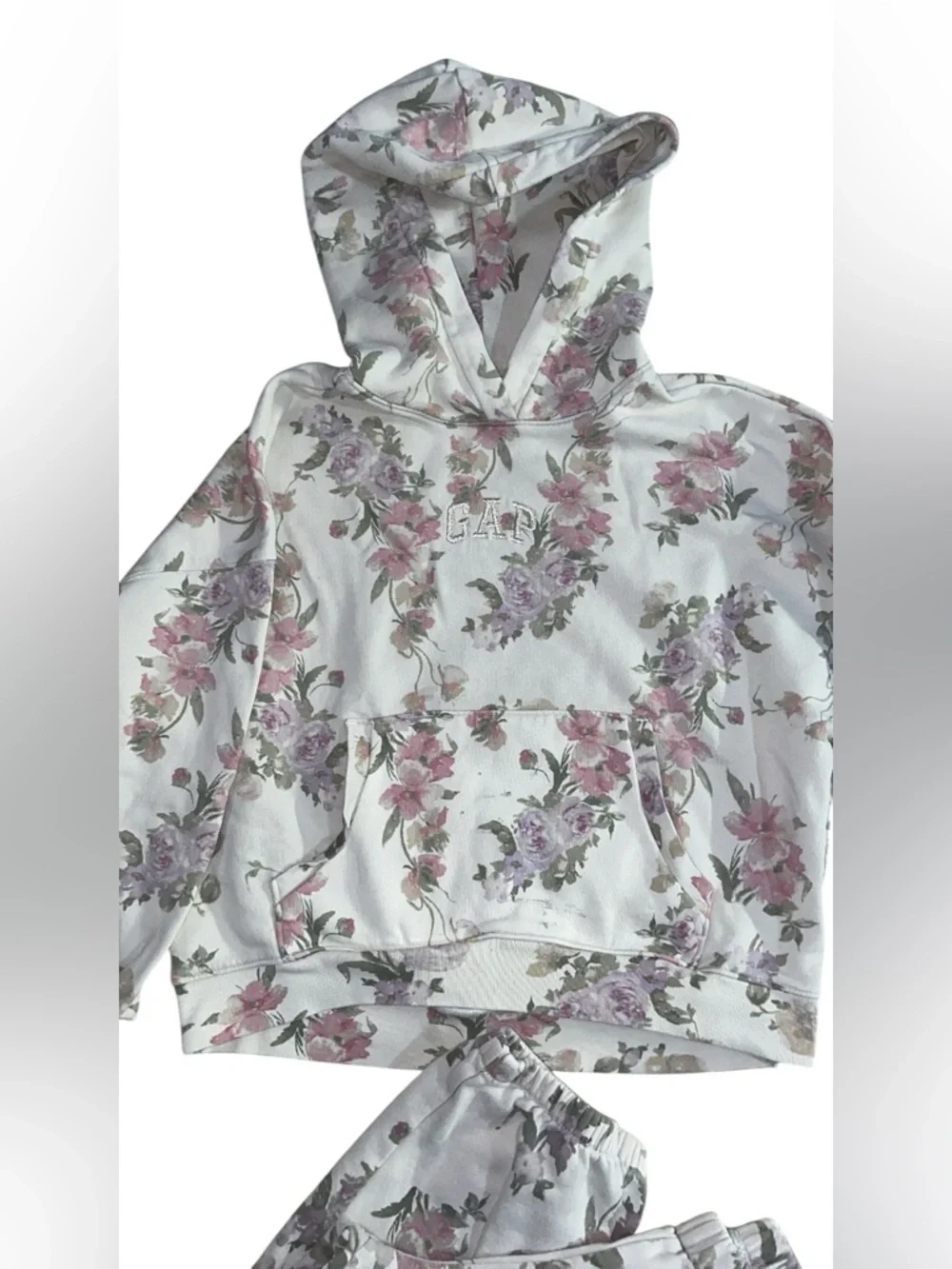 Gap × LoveShackFancy Kids Floral Relaxed Logo size XL (12) SET - Picture 3 of 7